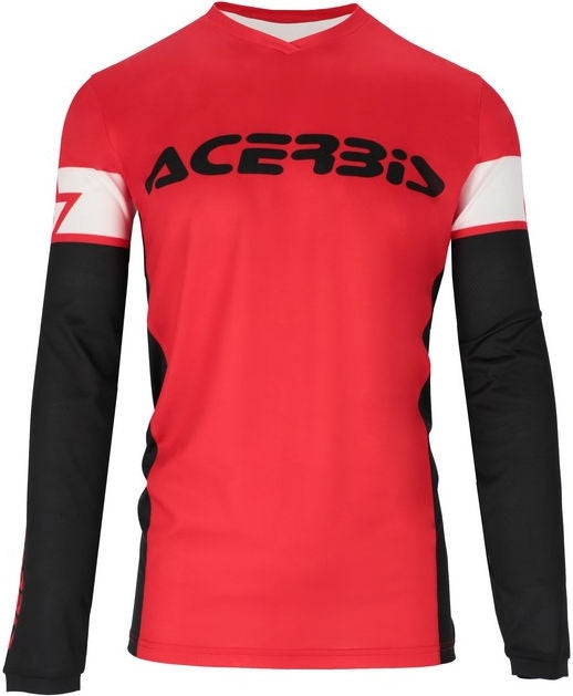 JERSEY MX J-TRACK INC 2.0, RED/BLACK