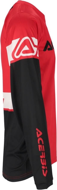 JERSEY MX J-TRACK INC 2.0, RED/BLACK