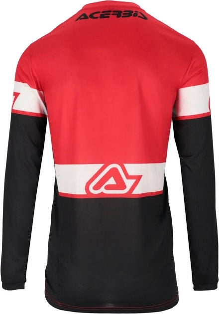 JERSEY MX J-TRACK INC 2.0, RED/BLACK