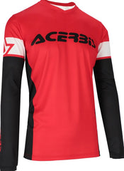 JERSEY MX J-TRACK INC 2.0, RED/BLACK