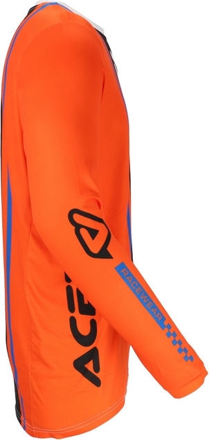 JERSEY MX J-TRACK CONNECTION, WHITE/ORANGE