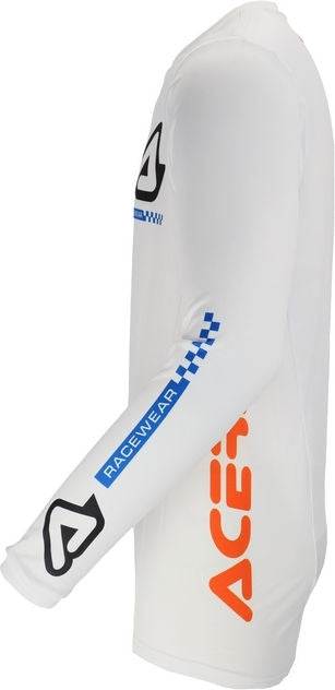 JERSEY MX J-TRACK CONNECTION, WHITE/ORANGE