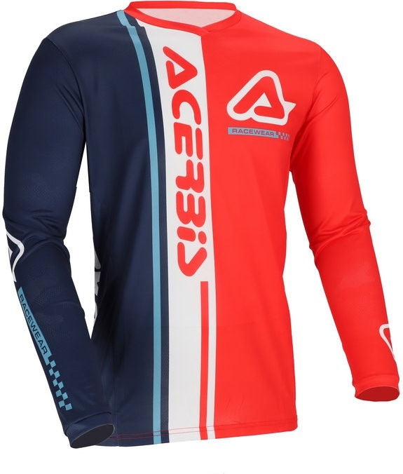 JERSEY MX J-TRACK CONNECTION, RED/BLUE