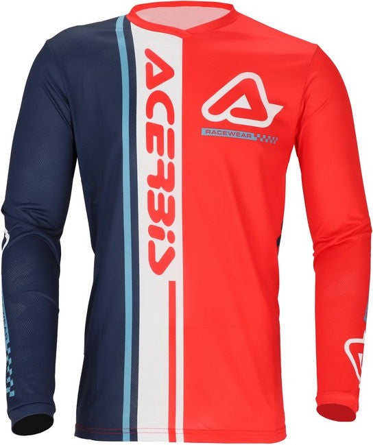JERSEY MX J-TRACK CONNECTION, RED/BLUE