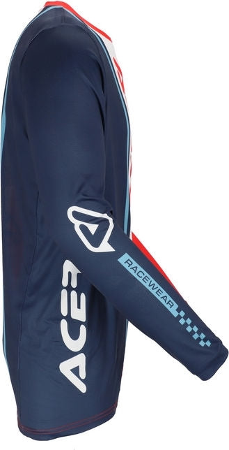 JERSEY MX J-TRACK CONNECTION, RED/BLUE