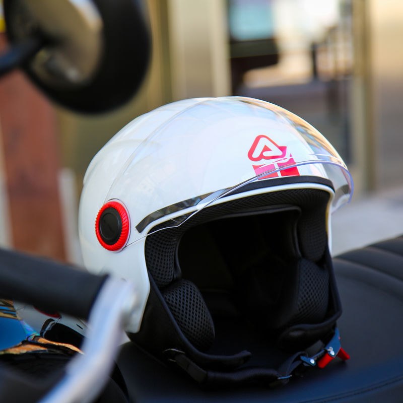 JET BREZZA HELMET, WHITE