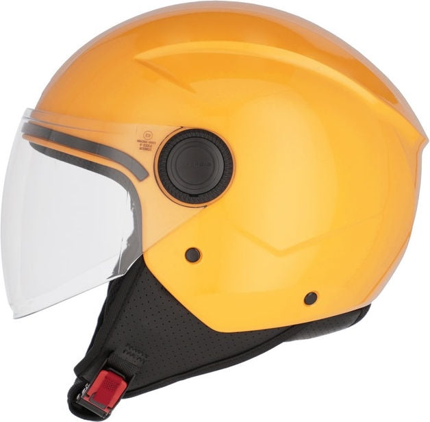 JET BREZZA HELMET, YELLOW