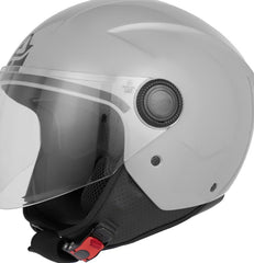 JET BREZZA HELMET, GREY
