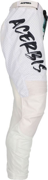 PANTS K-WINDY VENTED BRUSH, WHITE/GREEN