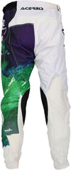 PANTS K-WINDY VENTED BRUSH, WHITE/GREEN