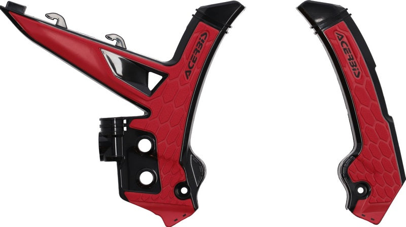 X-GRIP FRAME PROTECTOR, BLACK/RED