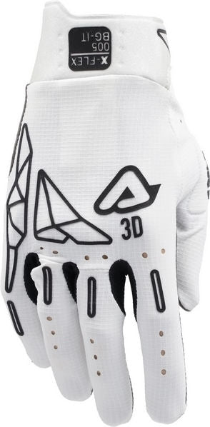 GLOVES X-FLEX 2.0, WHITE, Size M