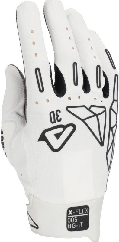 GLOVES X-FLEX 2.0, WHITE, Size M