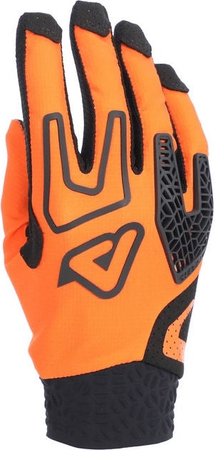 ENDURO RACE GLOVES, ORANGE