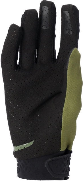 ENDURO RACE GLOVES, MILITARY GREEN