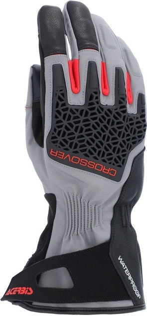 CE CROSSOVER WP GLOVES, BLACK/GREY