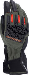 CE CROSSOVER WP GLOVES, BLACK/GREEN