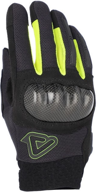 CE RAMSEY MY VENTED PRO GLOVES, BLACK/YELLOW