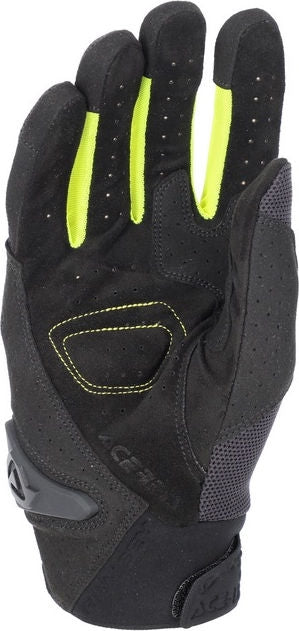 CE RAMSEY MY VENTED PRO GLOVES, BLACK/YELLOW