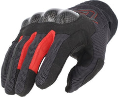 CE RAMSEY MY VENTED PRO GLOVES, BLACK/RED