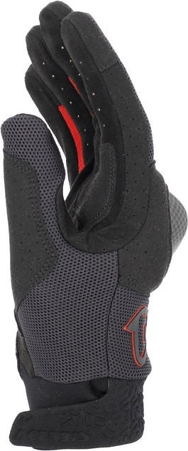 CE RAMSEY MY VENTED PRO GLOVES, BLACK/RED