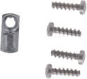 CHAIN GUIDE/SLIDER KIT, ORANGE