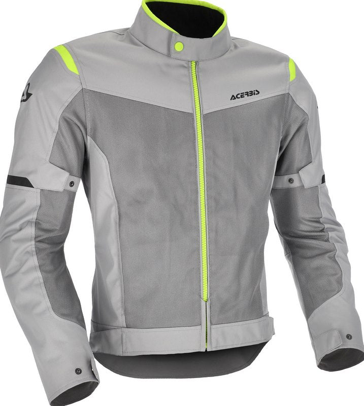 CE RAMSEY VENTED 2.0 JACKET, GREY/YELLOW