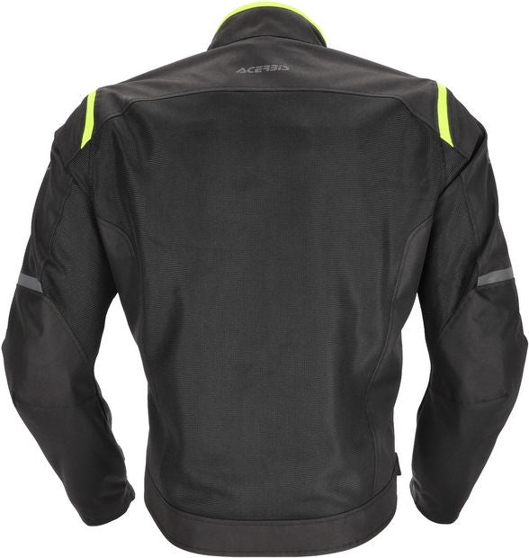 CE RAMSEY VENTED 2.0 JACKET, BLACK/YELLOW