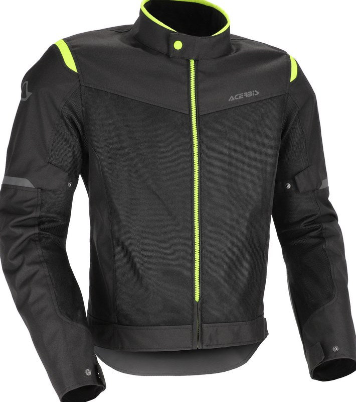 CE RAMSEY VENTED 2.0 JACKET, BLACK/YELLOW