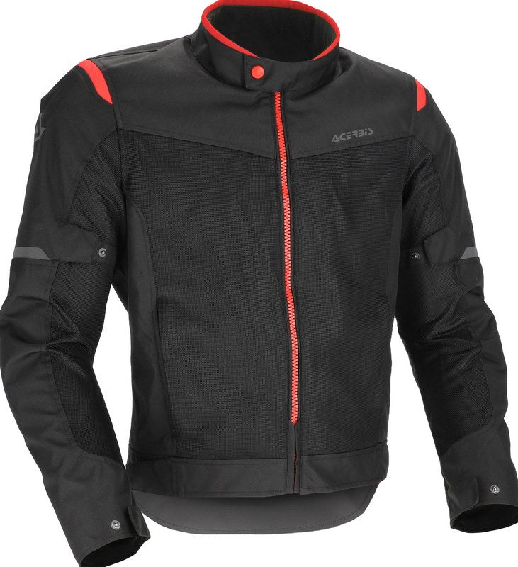 CE RAMSEY VENTED 2.0 JACKET, BLACK/RED
