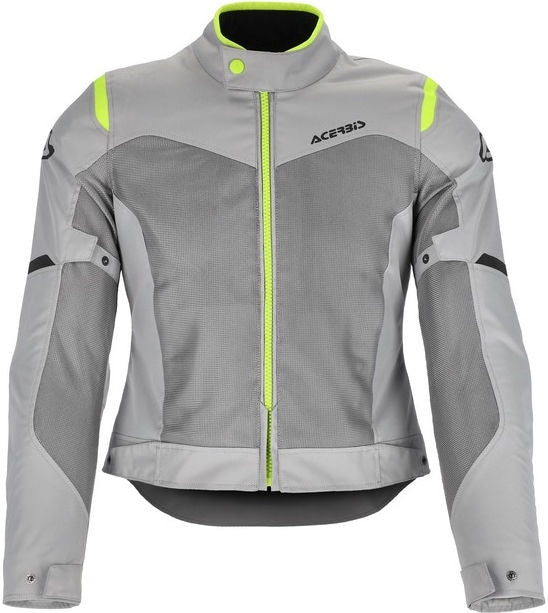 CE RAMSEY VENTED 2.0 LADY JACKET, GREY/YELLOW