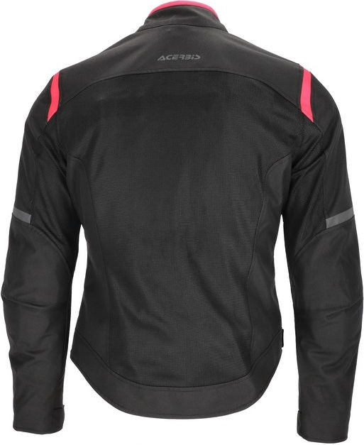 CE RAMSEY VENTED 2.0 LADY JACKET, BLACK/PINK