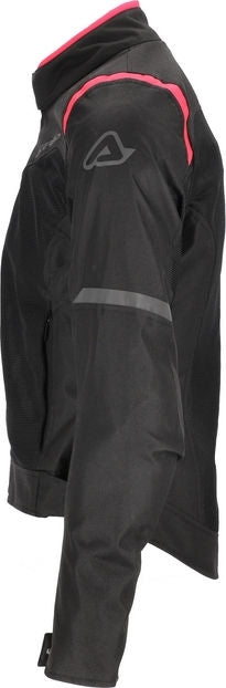 CE RAMSEY VENTED 2.0 LADY JACKET, BLACK/PINK