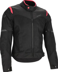 CE RAMSEY VENTED 2.0 LADY JACKET, BLACK/PINK