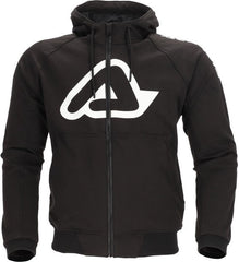 FLY HOODIE JACKET, BLACK/WHITE, Size M
