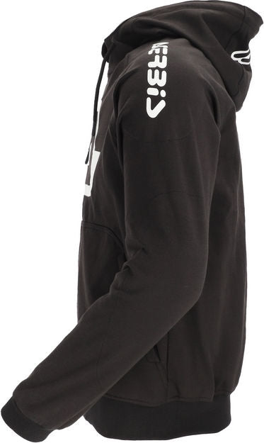 FLY HOODIE JACKET, BLACK/WHITE, Size XL