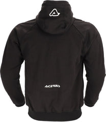 FLY HOODIE JACKET, BLACK/WHITE, Size XL