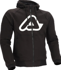 FLY HOODIE JACKET, BLACK/WHITE, Size M