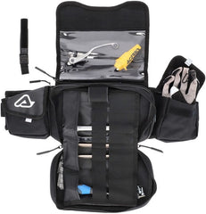 DROMY LOGO WAIST PACK, BLACK/WHITE