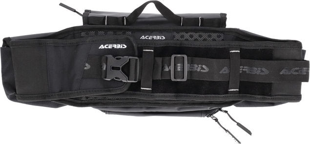 DROMY LOGO WAIST PACK, BLACK/WHITE