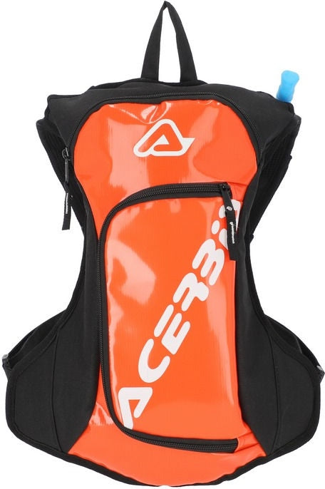 BACKPACK ACQUA LOGO 5L, ORANGE/WHITE