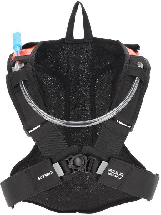 BACKPACK ACQUA LOGO 5L, ORANGE/WHITE
