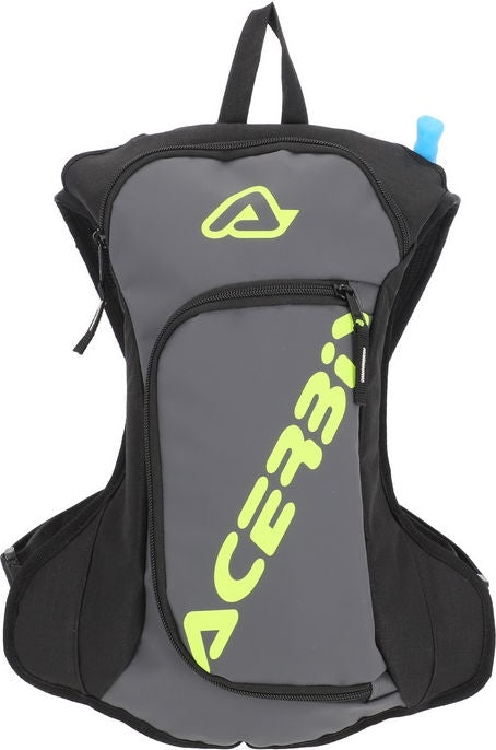 BACKPACK ACQUA LOGO 5L, BLACK/GREY