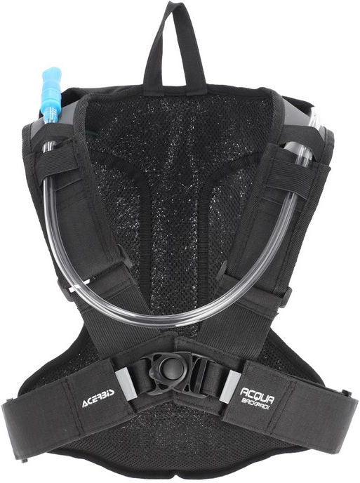 BACKPACK ACQUA LOGO 5L, BLACK/GREY
