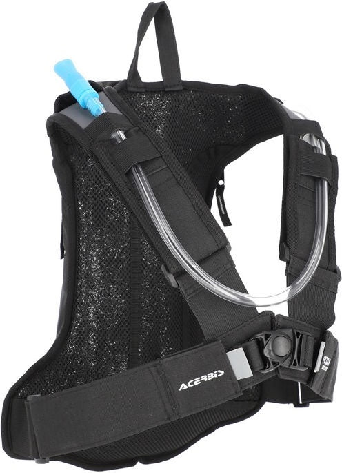 BACKPACK ACQUA LOGO 5L, BLACK/GREY