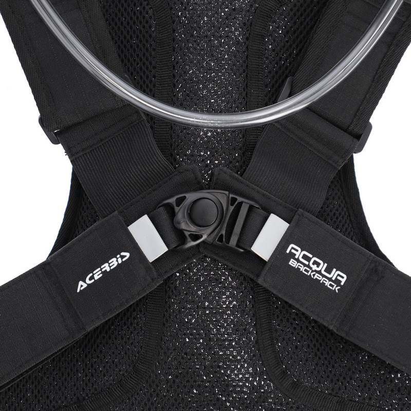 BACKPACK ACQUA LOGO 5L, BLACK/GREY