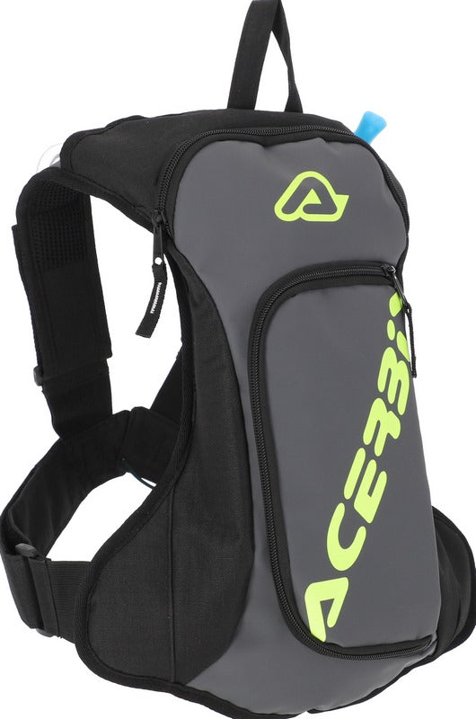 BACKPACK ACQUA LOGO 5L, BLACK/GREY