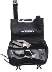 REAR TOOLS BAG LOGO, BLACK/WHITE