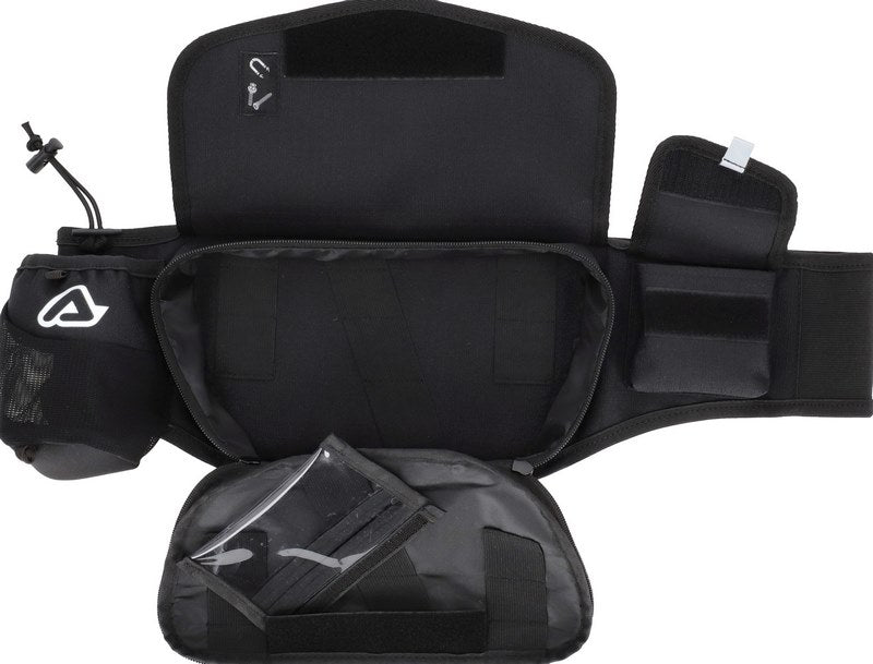 RAM PRO LOGO WAIST PACK, BLACK/WHITE