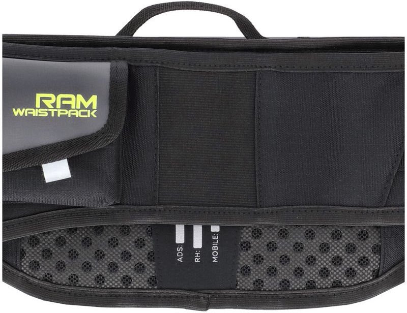 RAM PRO LOGO WAIST PACK, BLACK/GREY